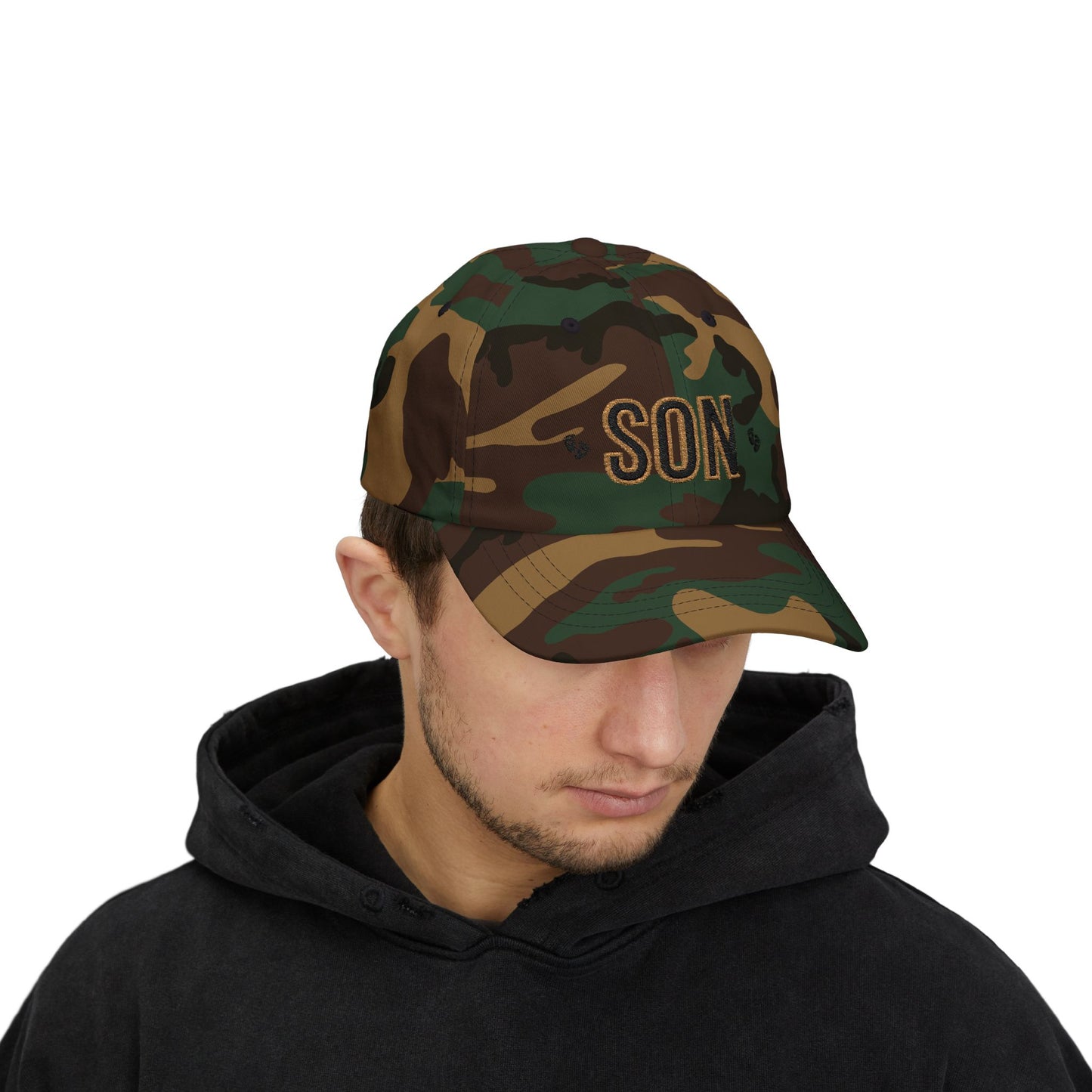 Classic Camo Dad-Son Cap Bundle