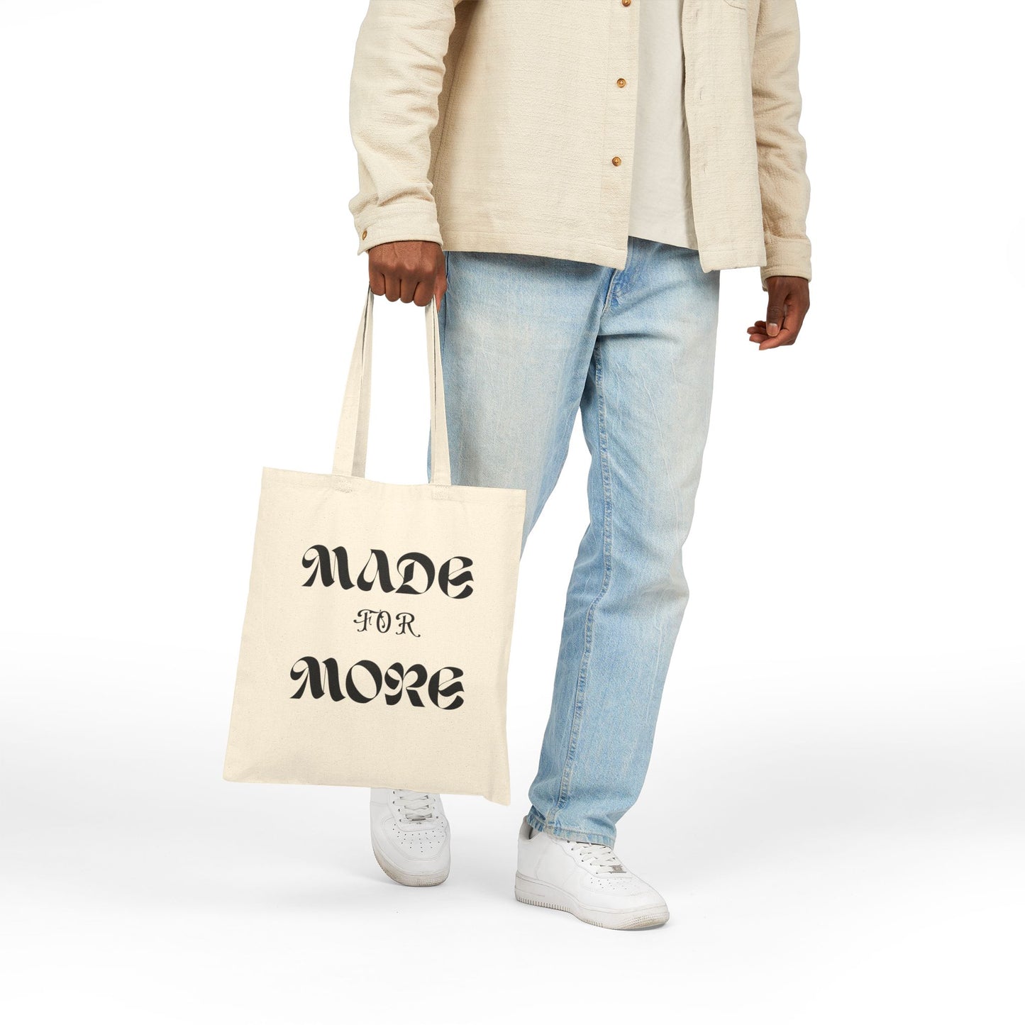 Made for More Cotton Canvas Tote Bag