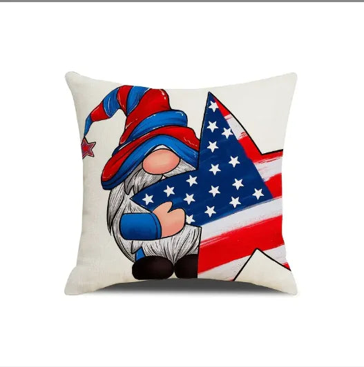 Independence Day Throw Pillow Covers - Set of 4