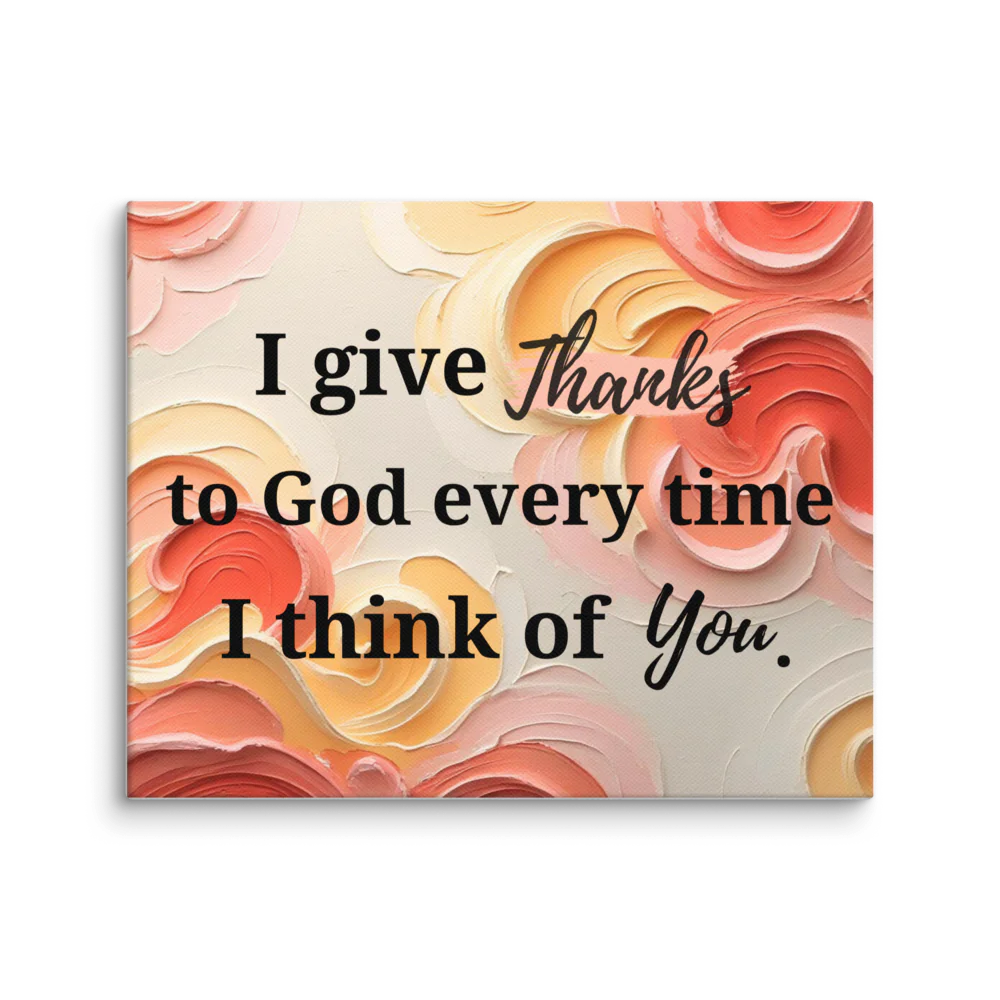Gratitude Wall Art Canvas