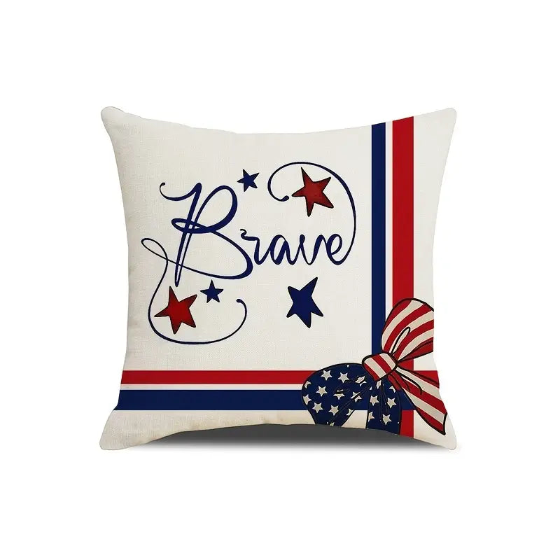 Independence Day Throw Pillow Covers - Set of 4