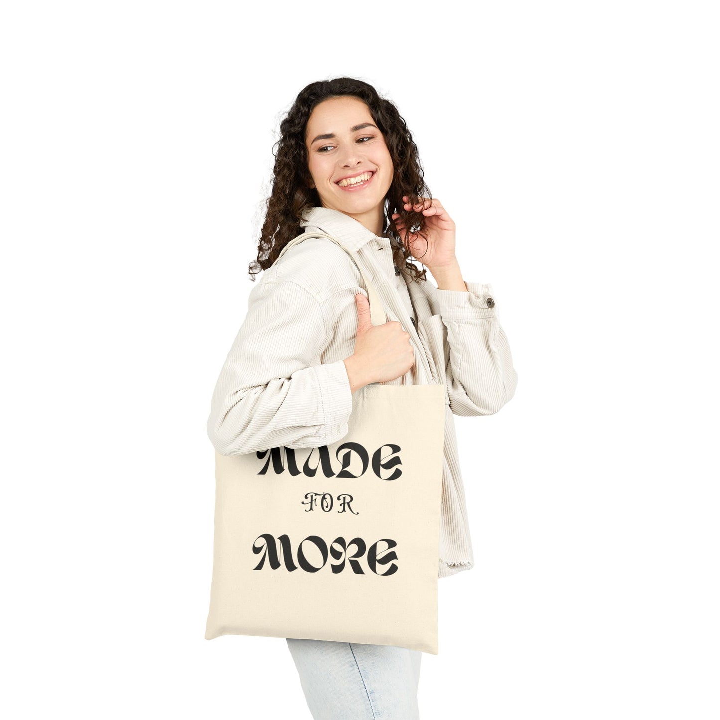 Made for More Cotton Canvas Tote Bag