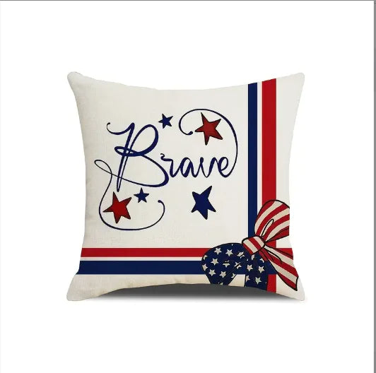Independence Day Throw Pillow Covers - Set of 4