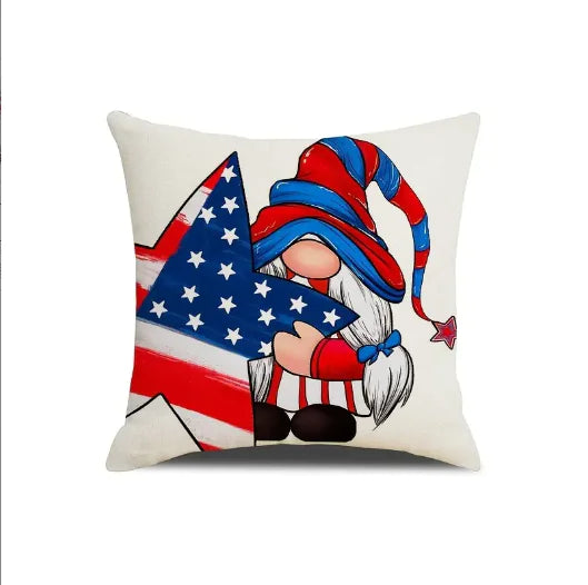 Independence Day Throw Pillow Covers - Set of 4